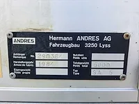 Herman - 3250 lyss sa 5 - andres - aanhangwagen - 1984 - afbeelding 3 van  12