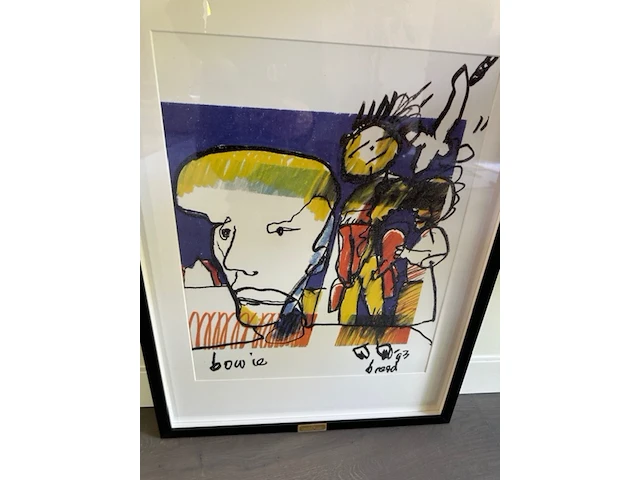 Herman brood "david bowie" , 1993 - afbeelding 2 van  3