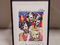 Herman brood "elvis, nick cave, jimi hendrix, jerry lee lewis" rolling stones , 1993 - afbeelding 1 van  4