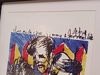 Herman brood "elvis, nick cave, jimi hendrix, jerry lee lewis" rolling stones , 1993 - afbeelding 4 van  4