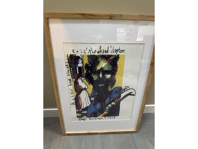 Herman brood "eric clapton" , 1993 - afbeelding 2 van  3
