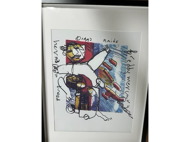 Herman brood freddy mercury, queen, 1993 - afbeelding 3 van  4