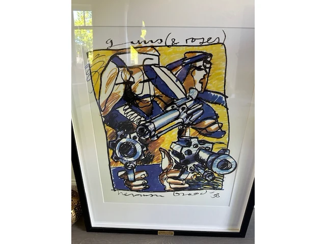 Herman brood "guns n' roses", 1993 - afbeelding 2 van  3