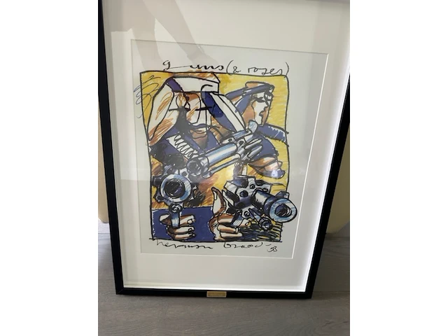 Herman brood "guns n roses" , 1993 - afbeelding 2 van  3