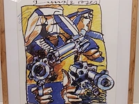 Herman brood "guns n roses" , 1993 - afbeelding 2 van  4