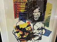 Herman brood "mick jagger" rolling stones, 1993 - afbeelding 2 van  3