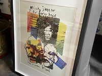 Herman brood "mick jagger" rolling stones , 1993 - afbeelding 2 van  3