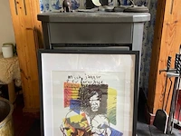 Herman brood "mick jagger" rolling stones , 1993 - afbeelding 3 van  3