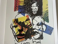 Herman brood "mick jagger" rolling stones , 1993 - afbeelding 1 van  3