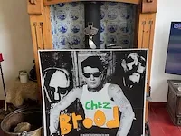 Herman brood officiele reclame zuil voorstelling "chez brood" - afbeelding 2 van  2