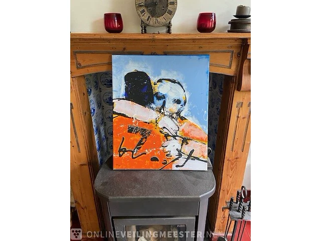 Herman brood zeefdruk " nr. 7" genummerd: 440/750 - afbeelding 1 van  3