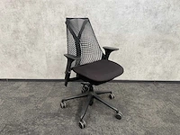 Herman miller sayl - ergonomische bureaustoel zwart - afbeelding 1 van  9