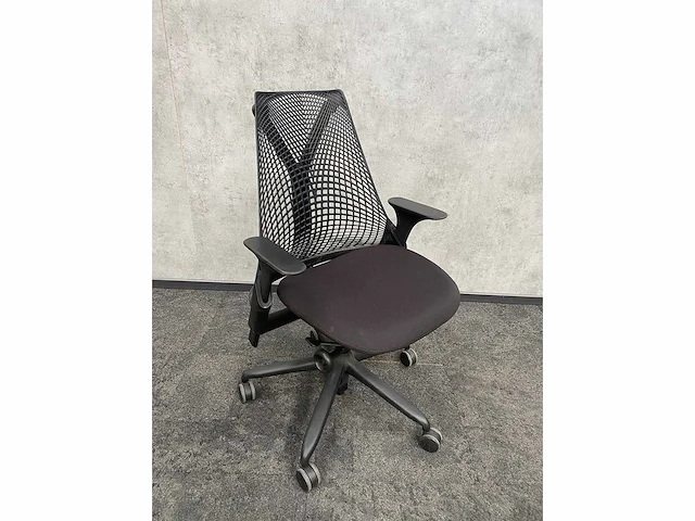 Herman miller sayl - ergonomische bureaustoel zwart - afbeelding 2 van  9