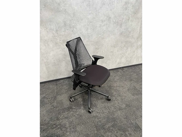 Herman miller sayl - ergonomische bureaustoel zwart - afbeelding 3 van  9