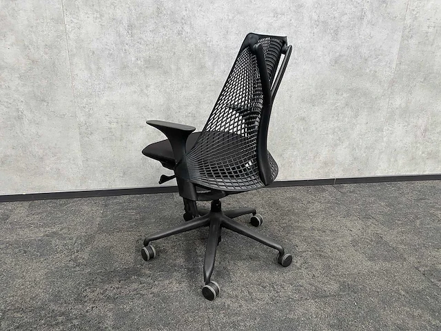 Herman miller sayl - ergonomische bureaustoel zwart - afbeelding 4 van  9