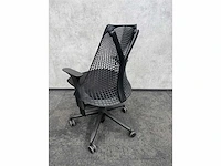 Herman miller sayl - ergonomische bureaustoel zwart - afbeelding 5 van  9