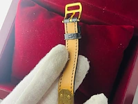 Hermès dames padlock horloge - goldplated kelly model - afbeelding 3 van  12