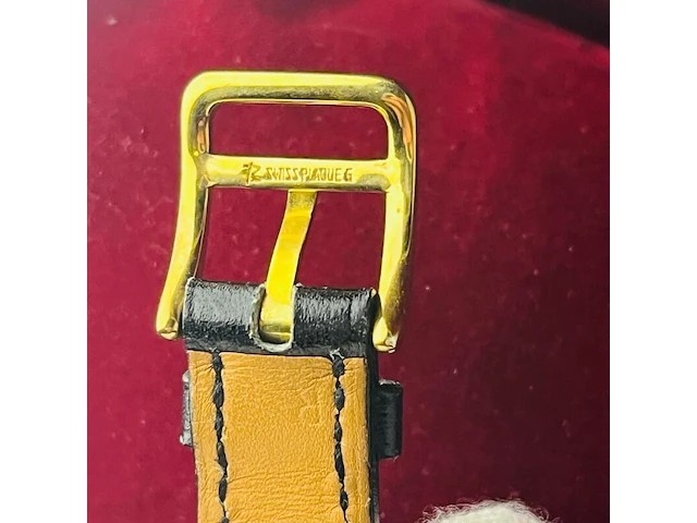 Hermès dames padlock horloge - goldplated kelly model - afbeelding 11 van  12