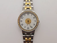 Hermes sellier goldplated dameshorloge - afbeelding 1 van  8