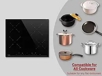 Hermitlux glaskeramische inbouwkookplaat 60 cm - afbeelding 3 van  6