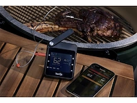 Herqs professional bbq thermometer vleesthermometer met app wifi bluetooth maximaal 6 sondes - afbeelding 2 van  4