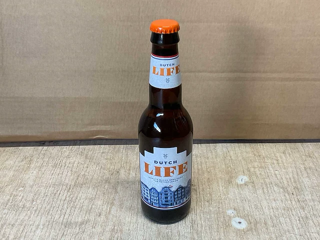 Hert bier dutch life 33 cl 6.5% fles bier (384x) - afbeelding 2 van  4
