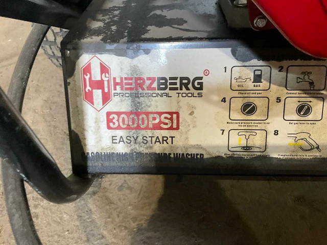 Herzberg benzine hogedrukreiniger - afbeelding 3 van  9