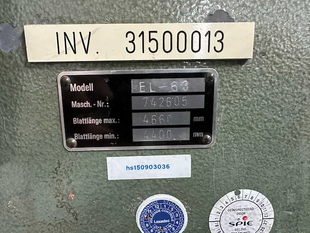 Heska - el-63 - bandzaag - afbeelding 7 van  9