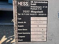 Hess 6075 schoenpoetsmachine - afbeelding 7 van  7