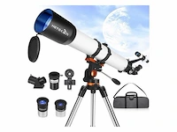Hetekan telescoop - astronomische refractor - 90mm opening - 700mm brandpuntsafstand - voor alle leeftijden - afbeelding 1 van  2