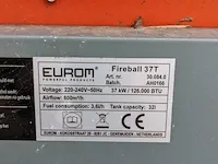 Heteluchtkanon eurom, fireball 37t - afbeelding 5 van  7