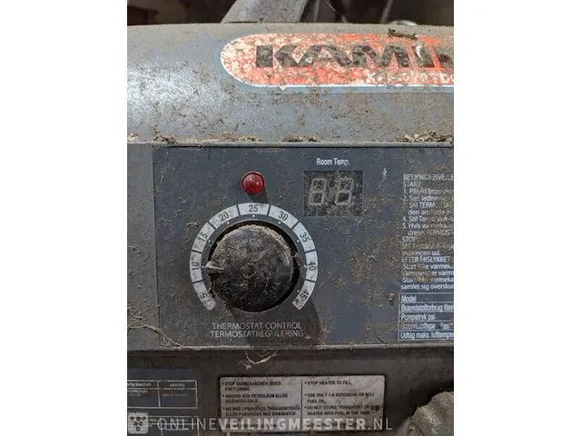 Heteluchtkanon kaminx, kfa 170tdgp - afbeelding 5 van  6