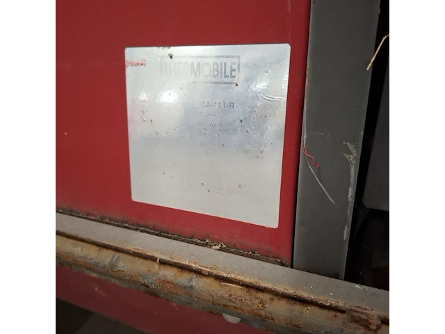 Heteluchtkanon, thermobile, ima-111-r - afbeelding 11 van  12