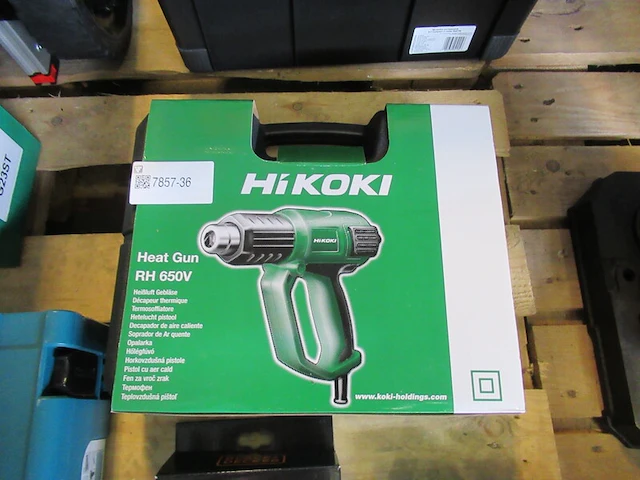 Heteluchtpistool hikoki, rh 650 v - afbeelding 2 van  2