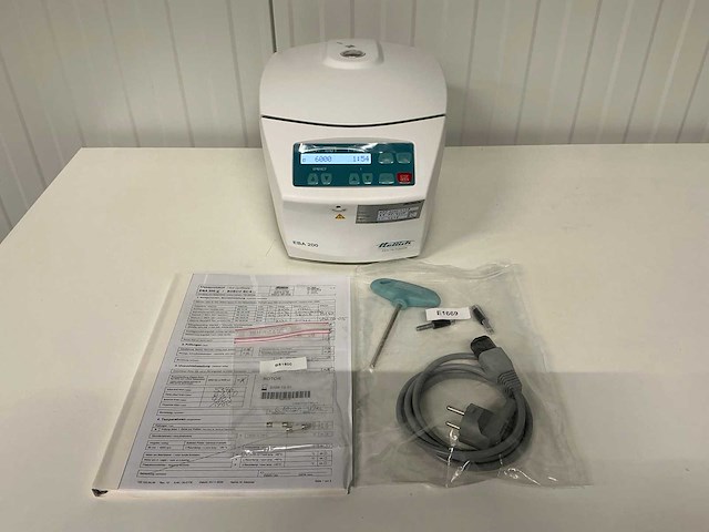 Hettich - eba 200 - centrifuge - afbeelding 2 van  7