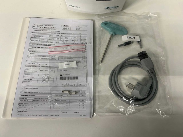 Hettich - eba 200 - centrifuge - afbeelding 5 van  7