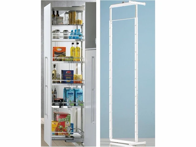 Hettich hoge uittrekframe dispensa 90° 9117213 15451945mm staal - afbeelding 1 van  1
