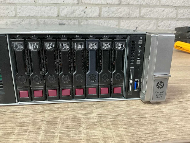 Hewlett packard enterprise (hpe) proliant dl380 gen 9 server - afbeelding 5 van  5