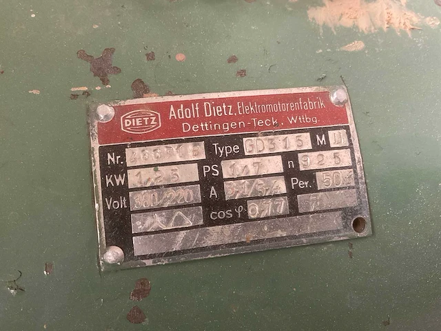 Hfa obo rondschuurmachine - afbeelding 7 van  8