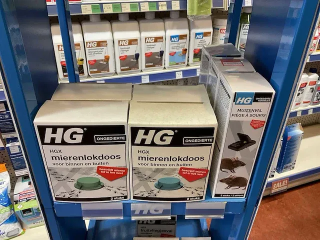 Hg displayrek met ongediertebestrijding - afbeelding 3 van  18