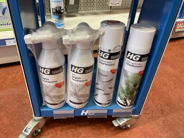 Hg displayrek met ongediertebestrijding - afbeelding 7 van  18