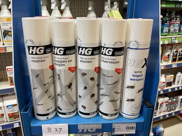 Hg displayrek met ongediertebestrijding - afbeelding 18 van  18