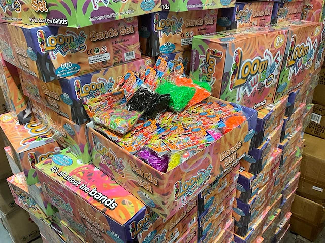 Hgl loom twister speelgoed (254x) - afbeelding 1 van  6