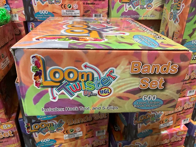 Hgl loom twister speelgoed (360x) - afbeelding 5 van  6