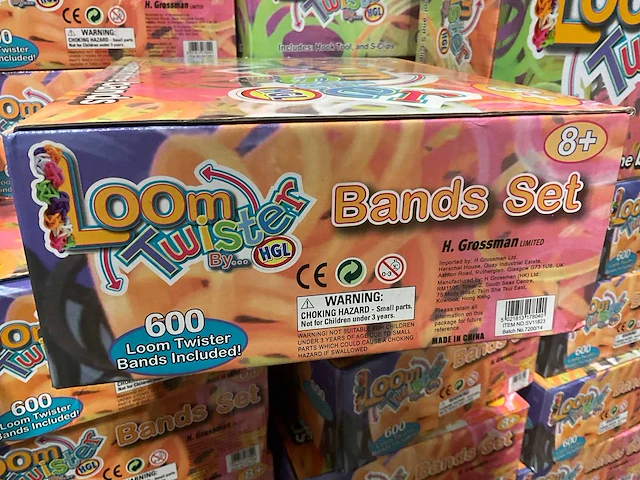 Hgl loom twister speelgoed (360x) - afbeelding 6 van  6