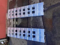 Hh - aluminium oprijplank - oprijplaat - 1,60 mtr - 13 ton (2x) - afbeelding 1 van  1