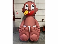 Hh - opblaasbare baby classic - kiddy ride - afbeelding 4 van  5