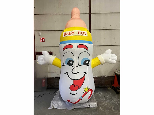 Hh - opblaasbare babyfles - kiddy ride - afbeelding 2 van  3