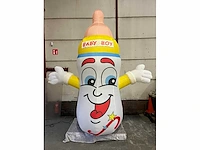 Hh - opblaasbare babyfles - kiddy ride - afbeelding 2 van  3