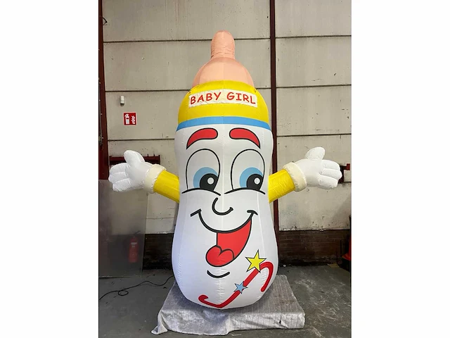 Hh - opblaasbare babyfles - kiddy ride - afbeelding 3 van  3